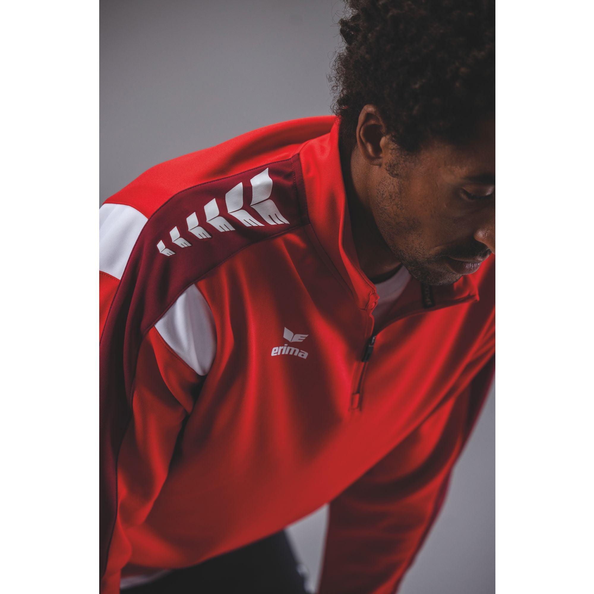 Erima Celebrate 125 Training Top Vermelho/novo Bordeaux Junior