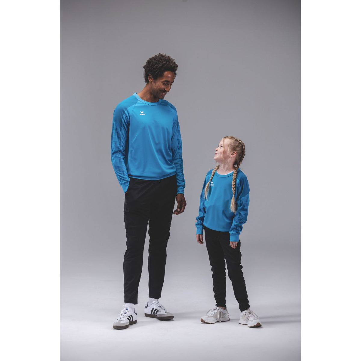Erima Evo Star Sweatshirt Curaçao/Mykonos