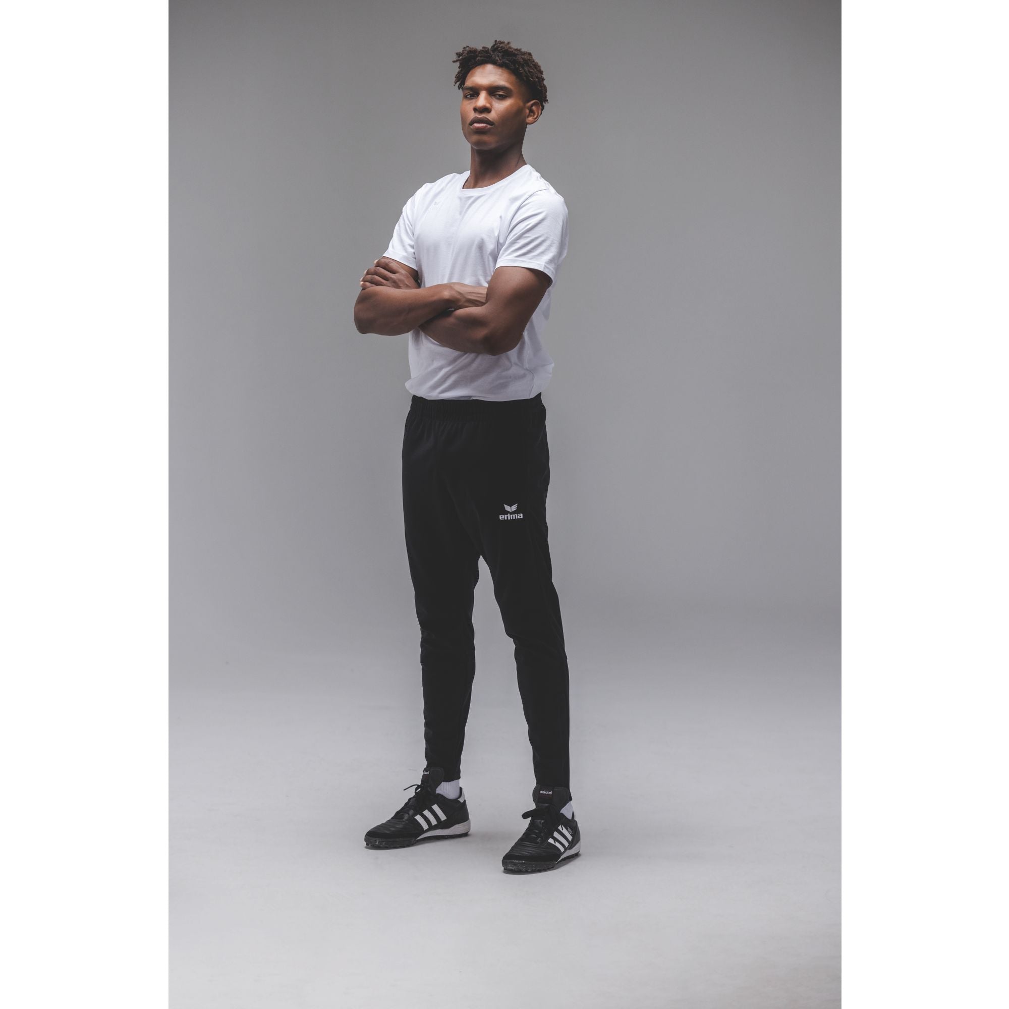 Pantaloni de antrenament Erima Liga Star negri