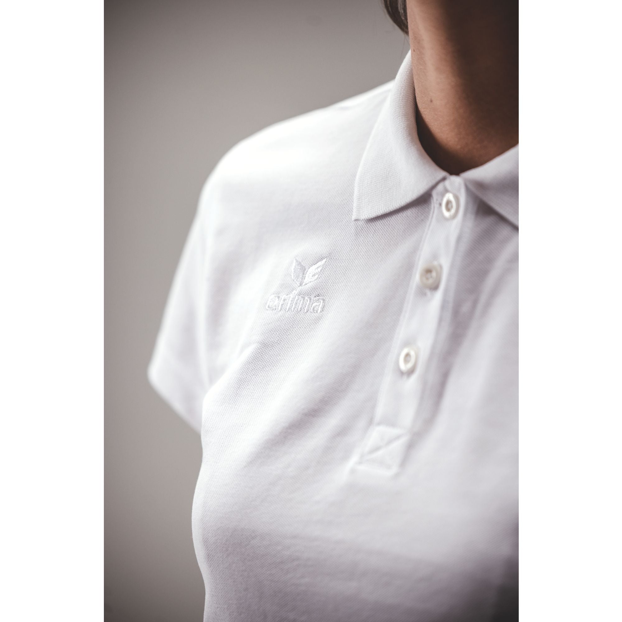 Erima Teamsports Poloshirt Weiß