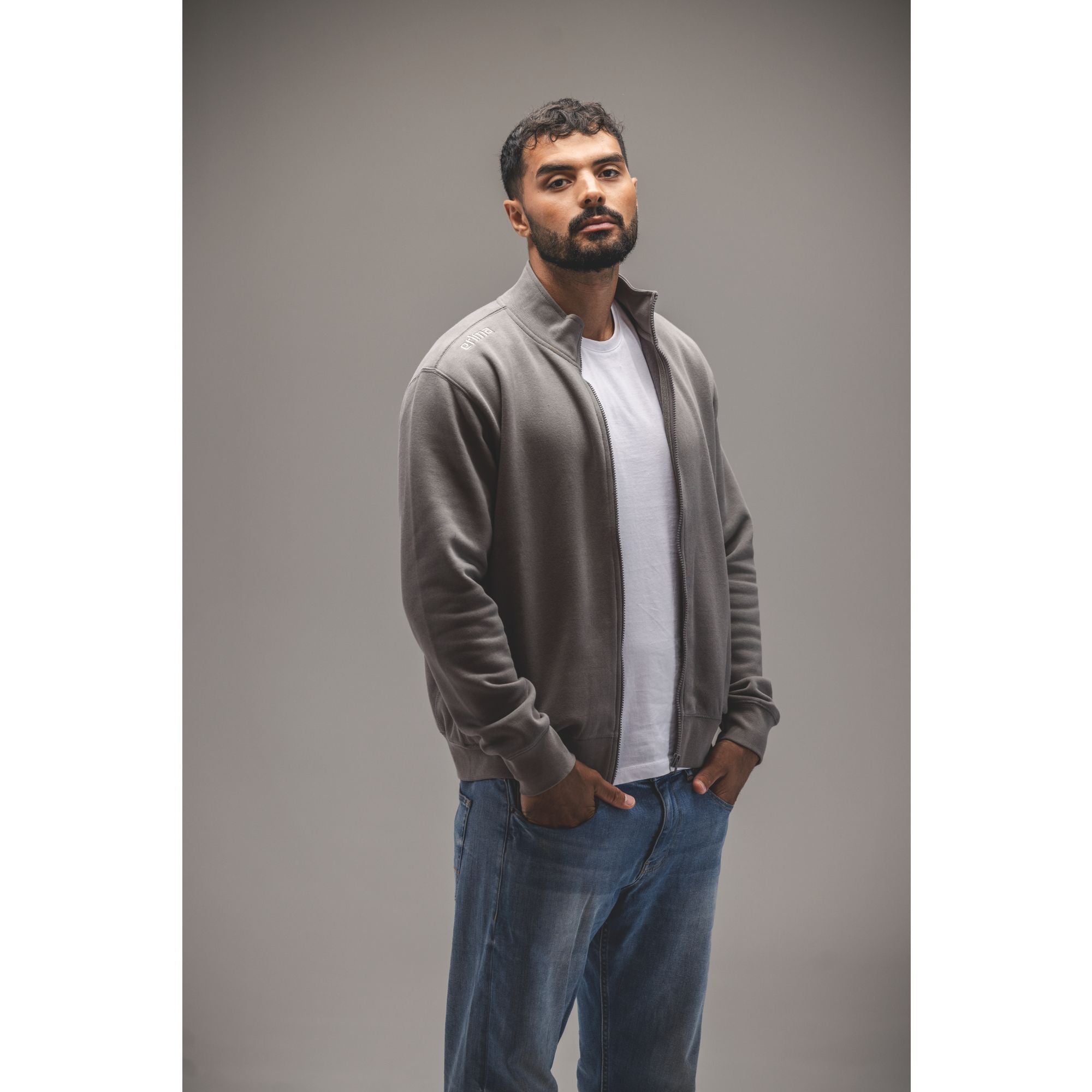 Erima Ts Sweatjacket Taupe