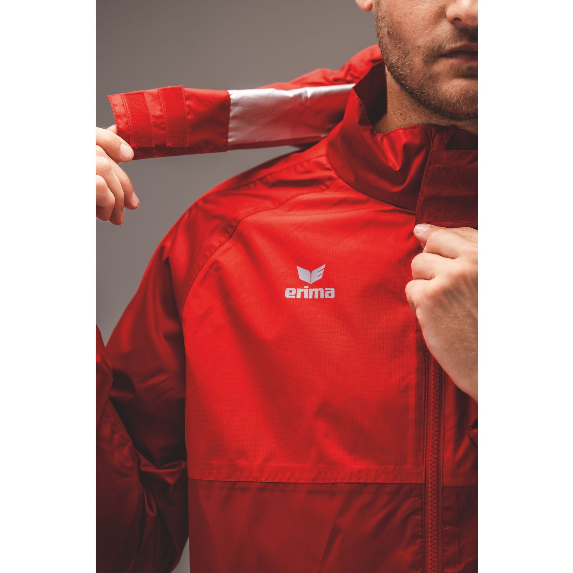 Erima Team All-weather Jas Rood