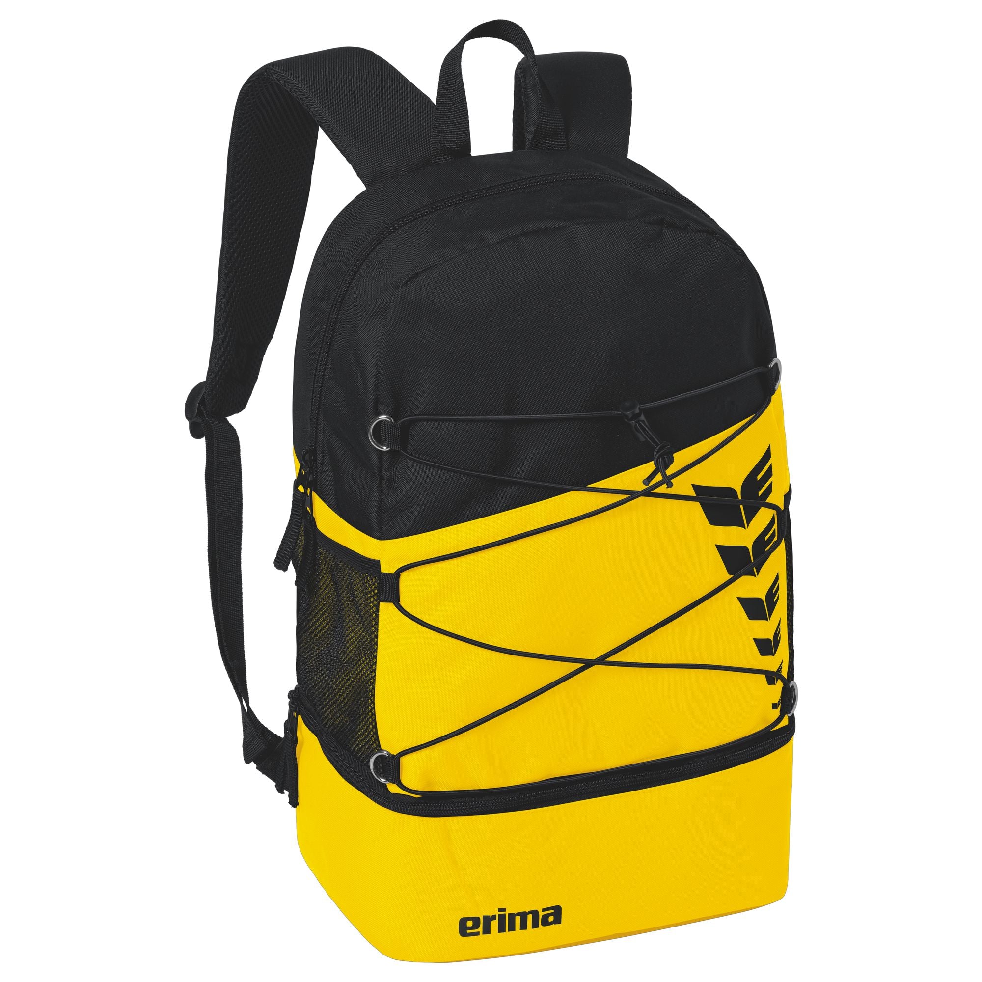 Erima Six Wings Backpack Yellow/black 1