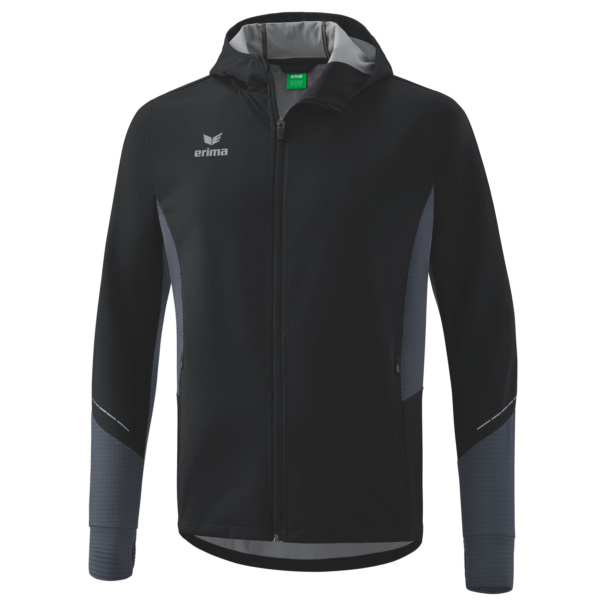 Erima Racing Laufjacke Schwarz Junior