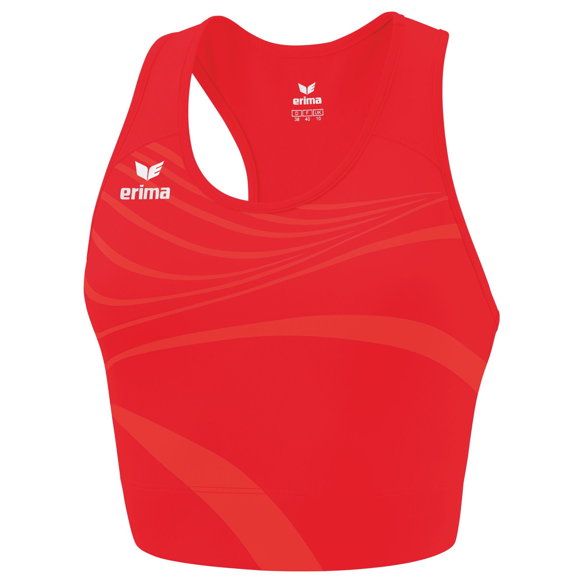 Erima Rásaíocht Bra Dearg