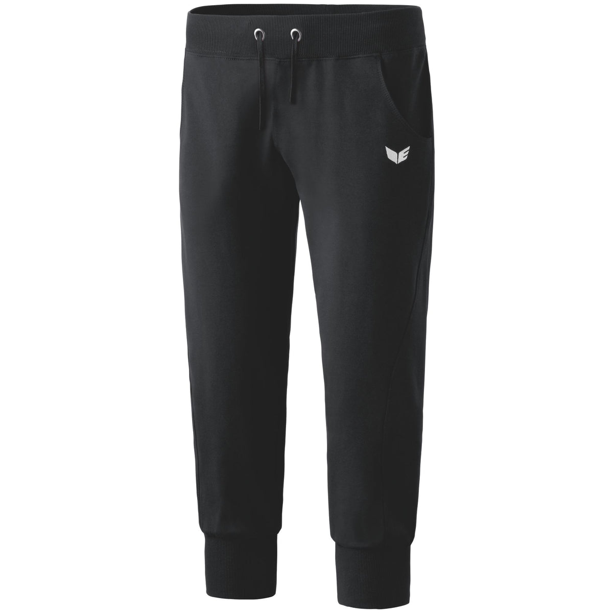 Pantaloni sportivi cropped Erima con cintura stretta neri
