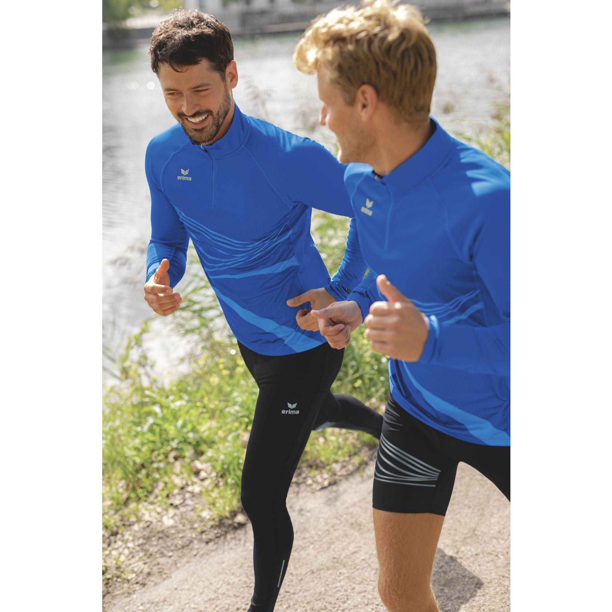 Erima Racing Longsleeve New Royal Junior