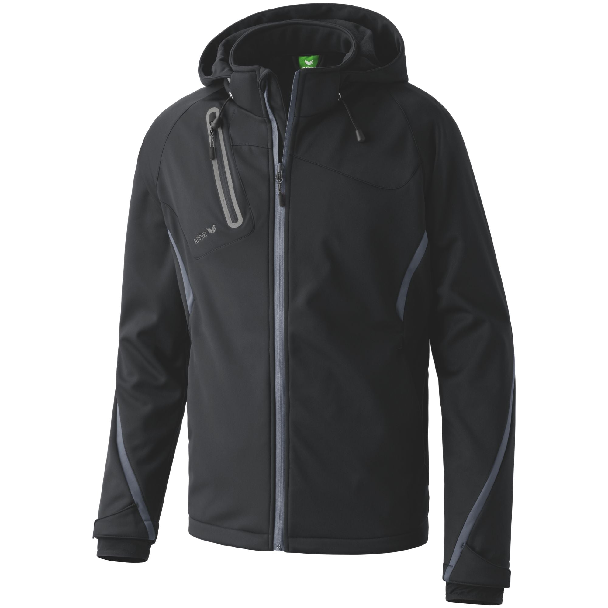 Chaqueta Erima Softshell Función Negra
