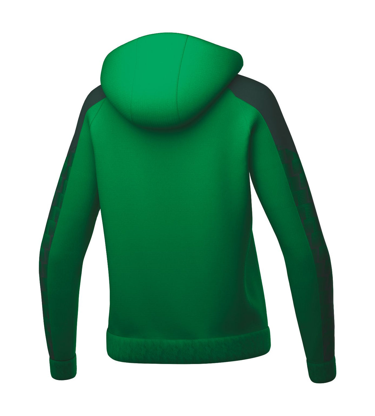 Jaqueta de treino Erima Evo Star com capuz Emerald/pine Grove
