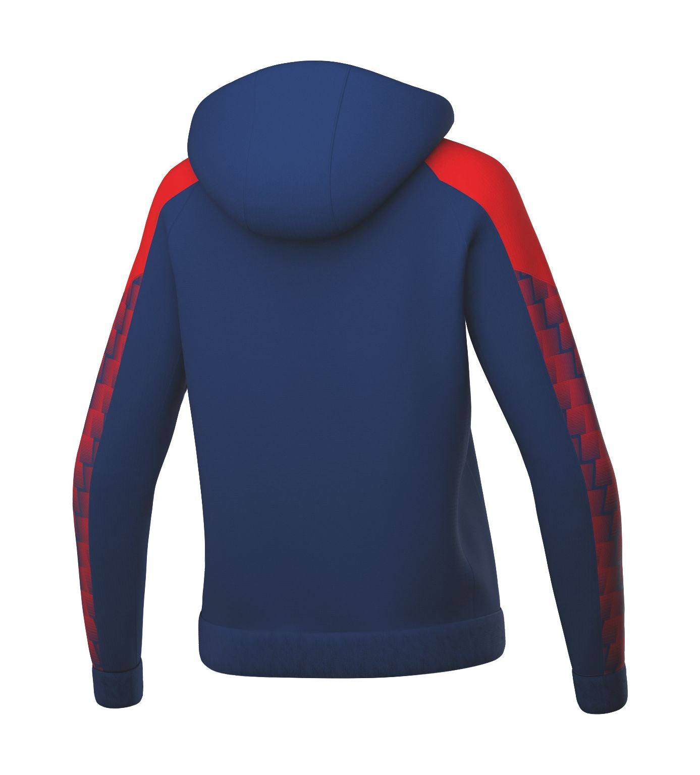 Jaqueta de treinamento Erima Evo Star com capuz New Navy/vermelho