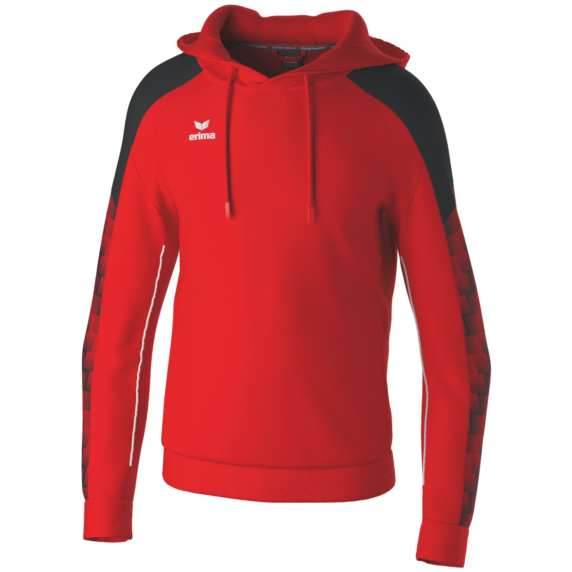 Erima Evo Star Hoody Rot/Schwarz
