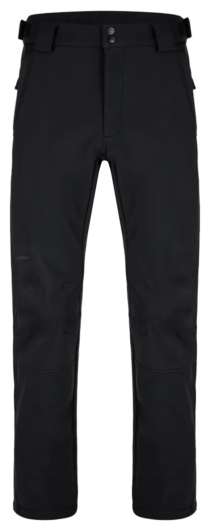 Pantaloni softshell da uomo Loap Lupic neri 2xl