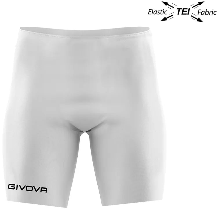 Pantaloncini corti da uomo Givova Bermuda Skin Bianco