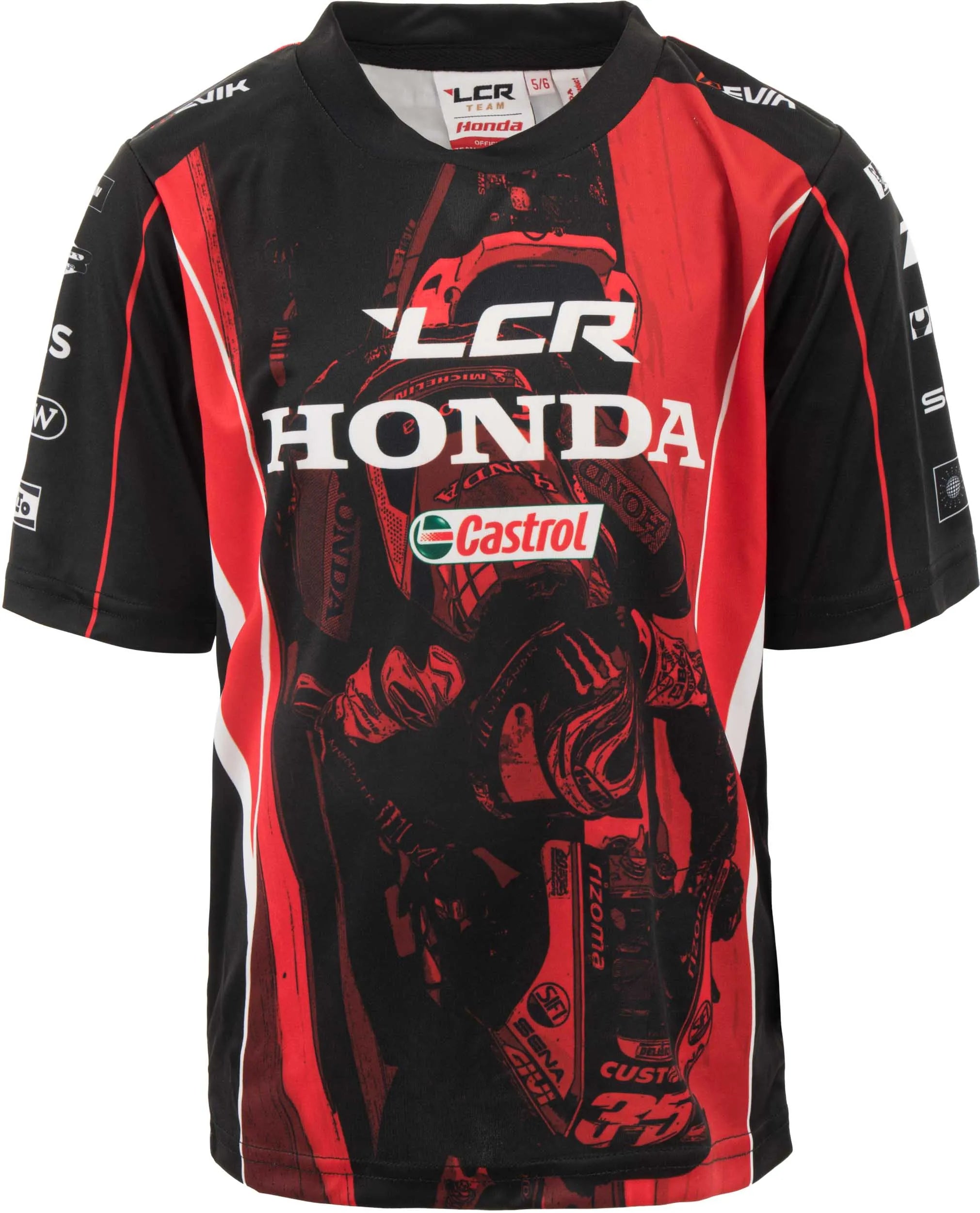 Honda 20 Lcr Kinder T-Shirt Schwarz