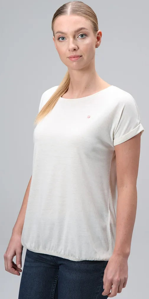 T-shirt femme loop buda whi blanc l