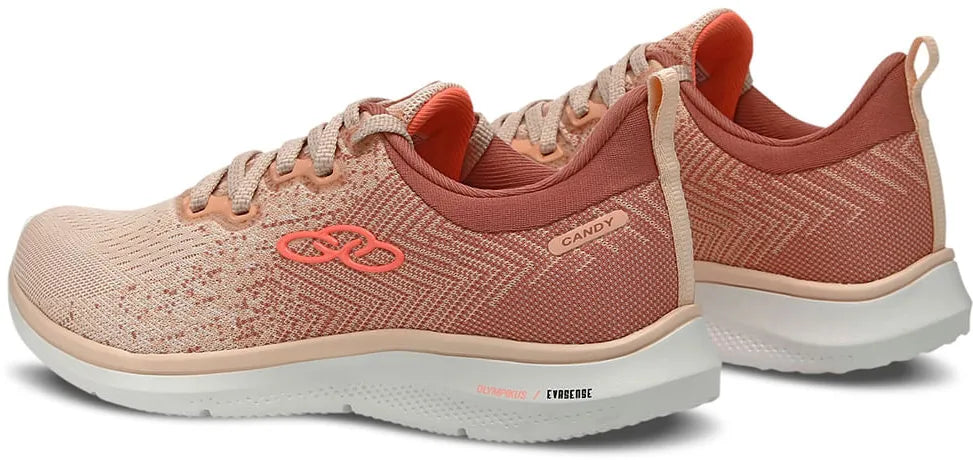 Zapatillas Deportivas Mujer Olympikus Candy Naranja