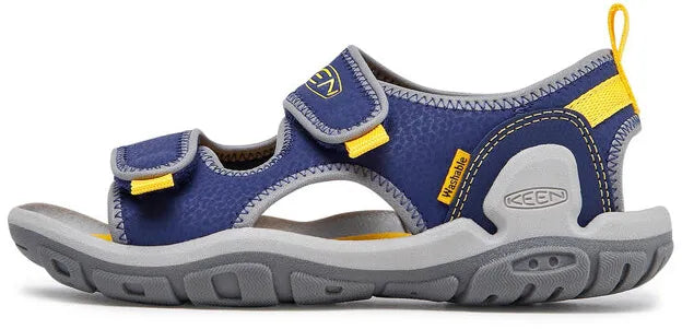 Keen Jr Knotch Creek Ot Blue Depts-žluté Junior Boty Modré