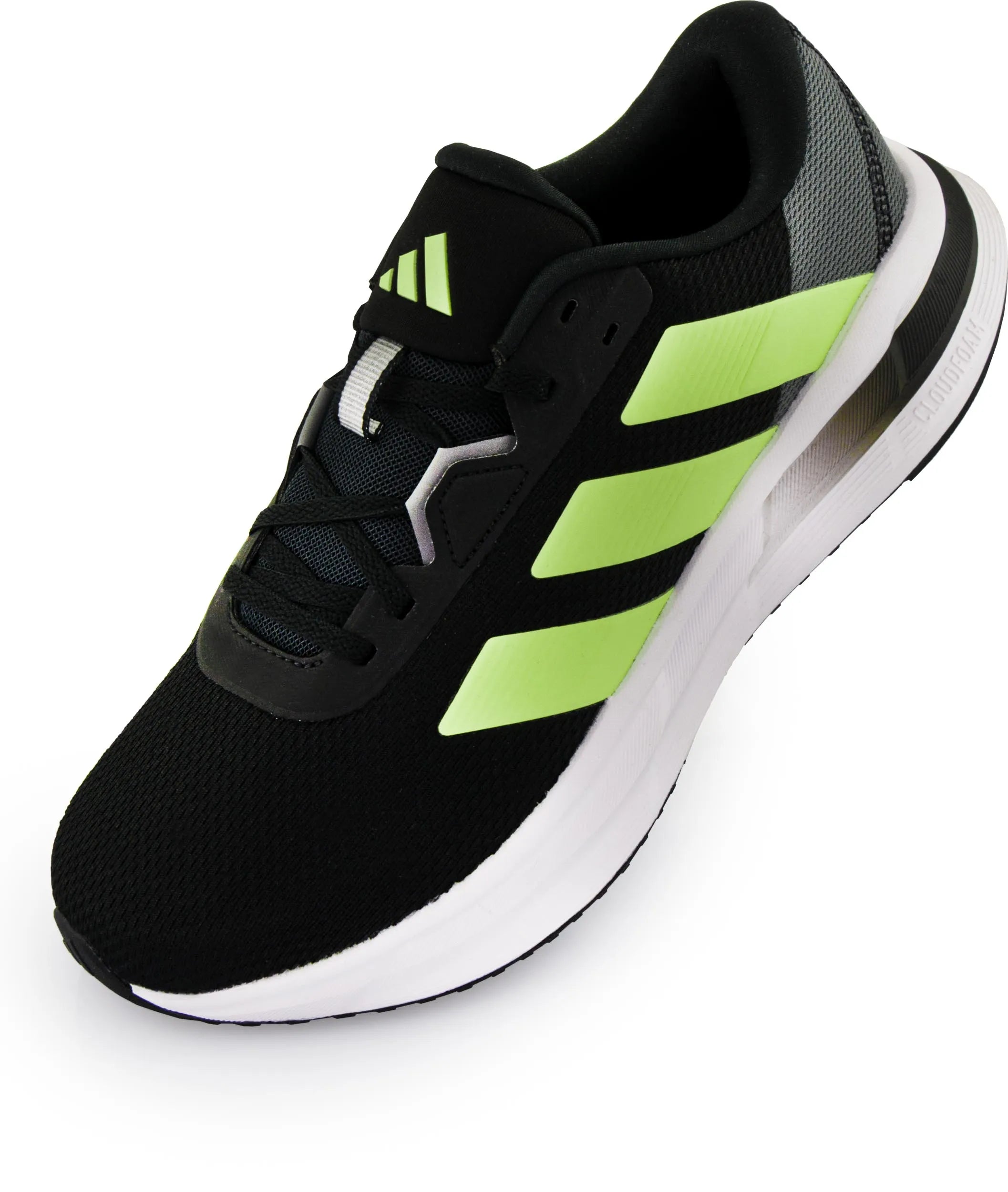 Zapatillas Adidas Galaxy 7 Negro-Amarillo Negro