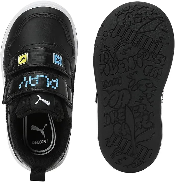 Calçado infantil Puma Multiflex Sl Lets Play V preto