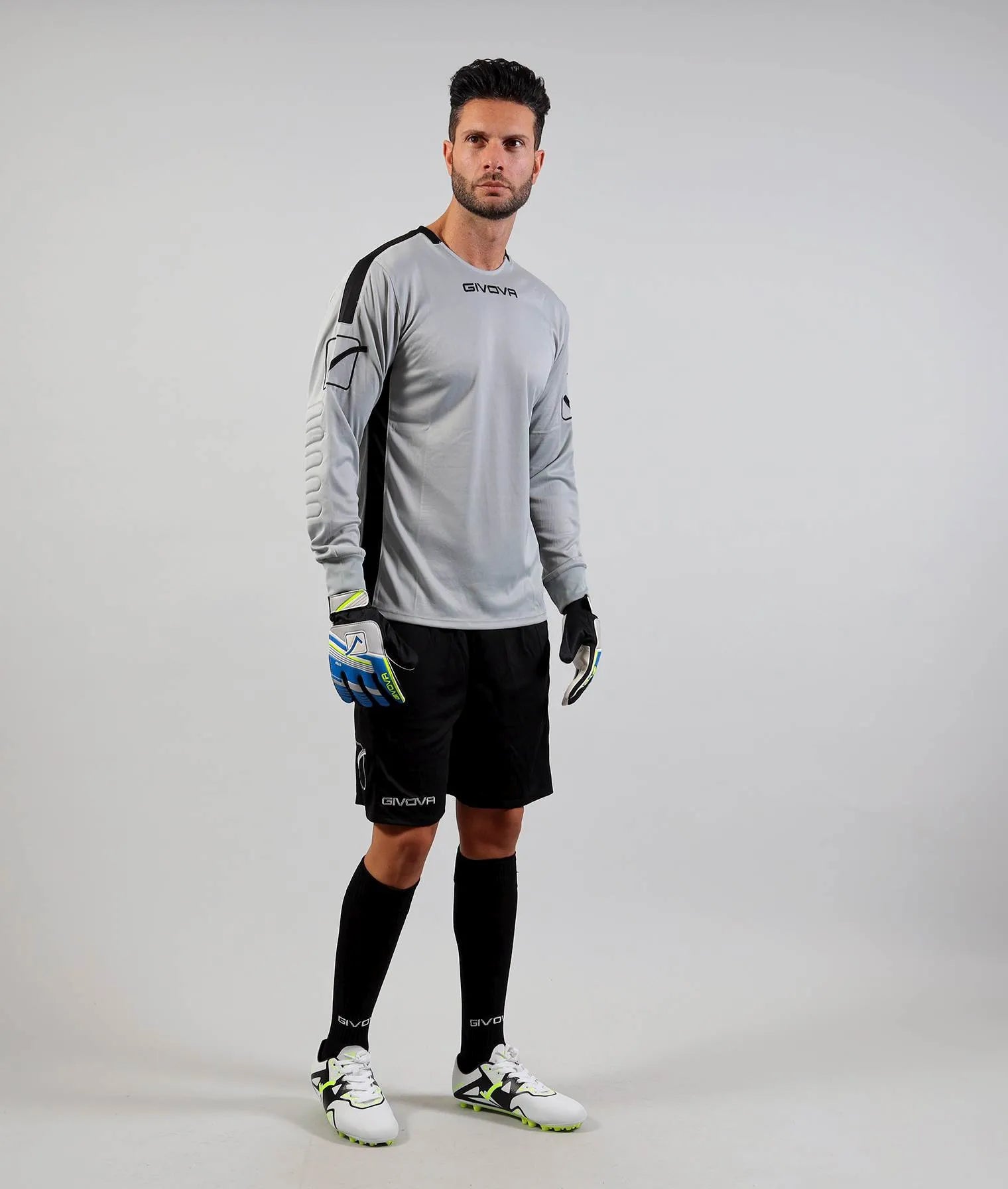 Cúl báire tacair givova portiere hyguana grey xl