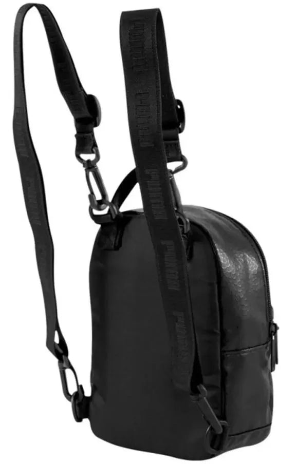 Dámský Mini batoh Puma Core Up Minime Backpack Černo-zlatá Černá