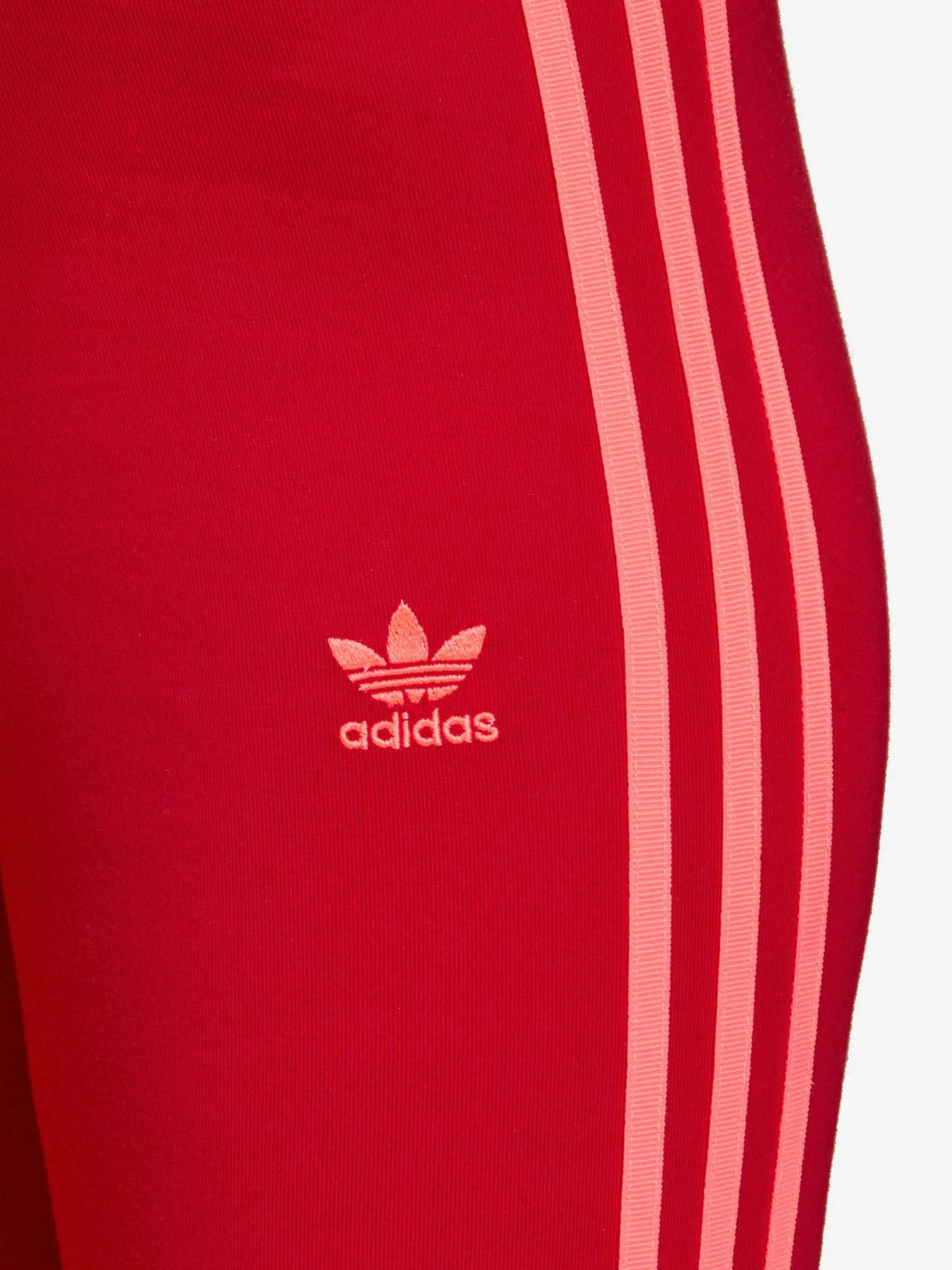 Women's Leggings Adidas 3-stripes Tight Red