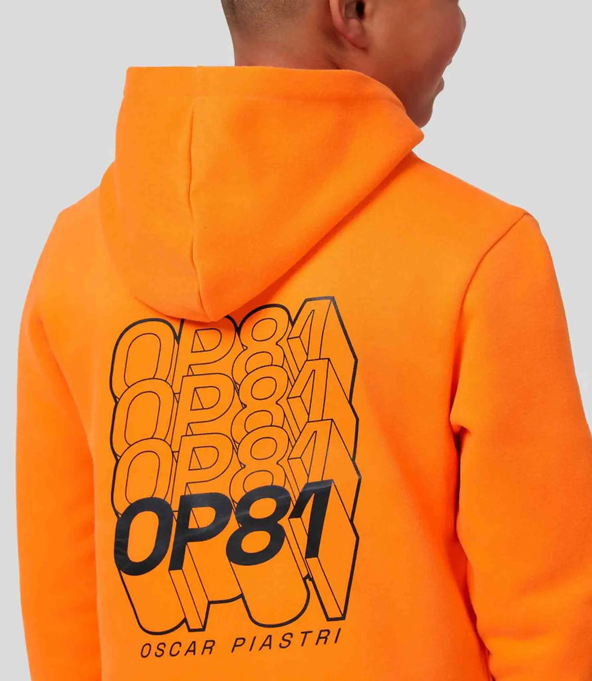 Children's Sweatshirt Mclaren Jr Fw Op Driver Hoodie Orange Orange