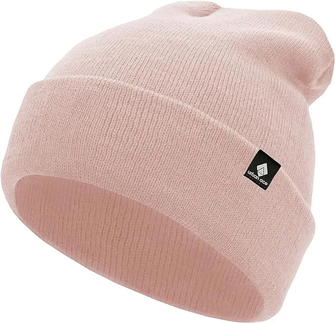 Bonnet d'hiver pour enfants Urban Ace Jr Cotton Cuff Beanies Rose
