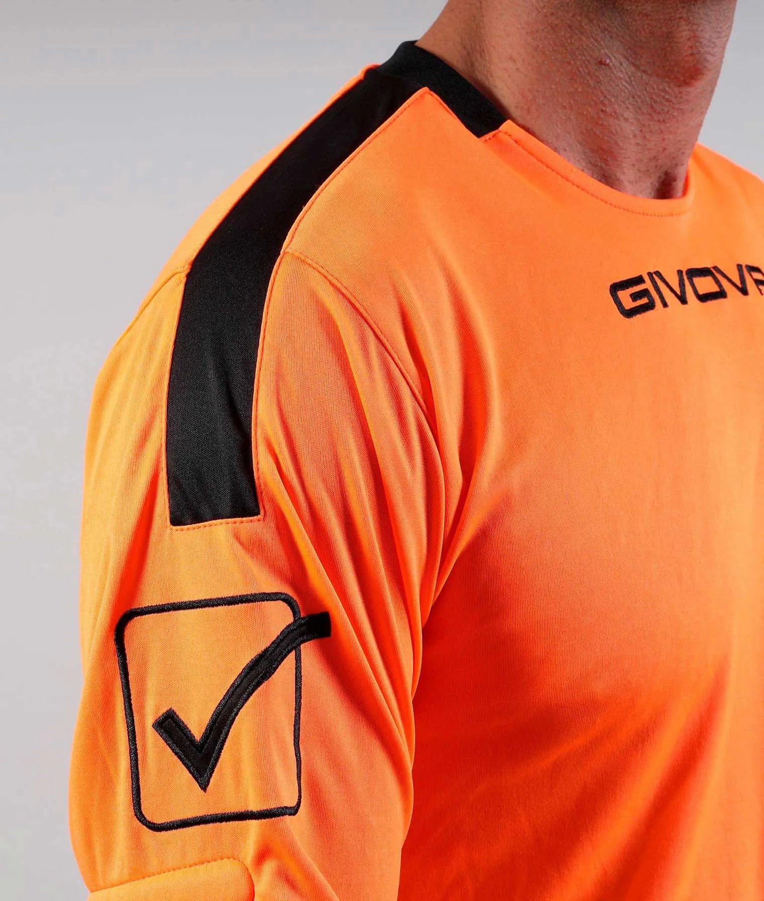 Zestaw bramkarski Givova Portiere Hyguana Pomarańczowy 2xl