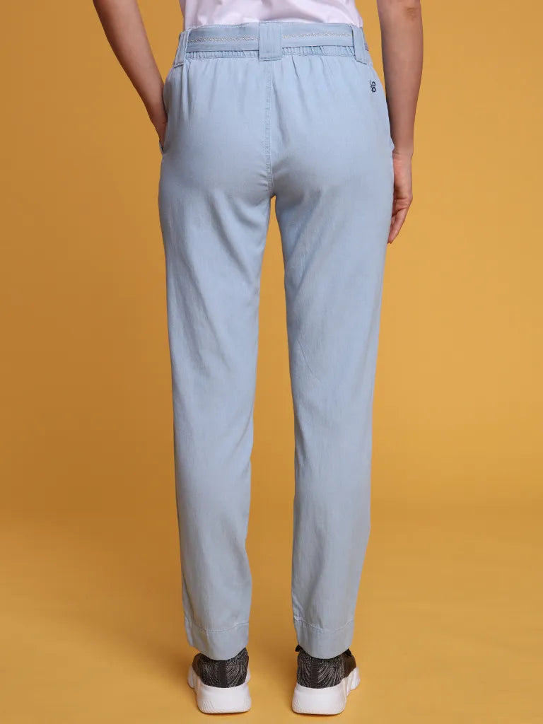 Calça feminina loap nely azul l