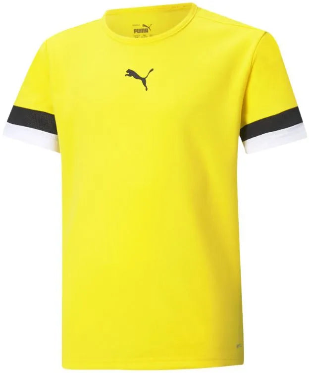 T-shirt de sport enfant Puma Teamrise jaune