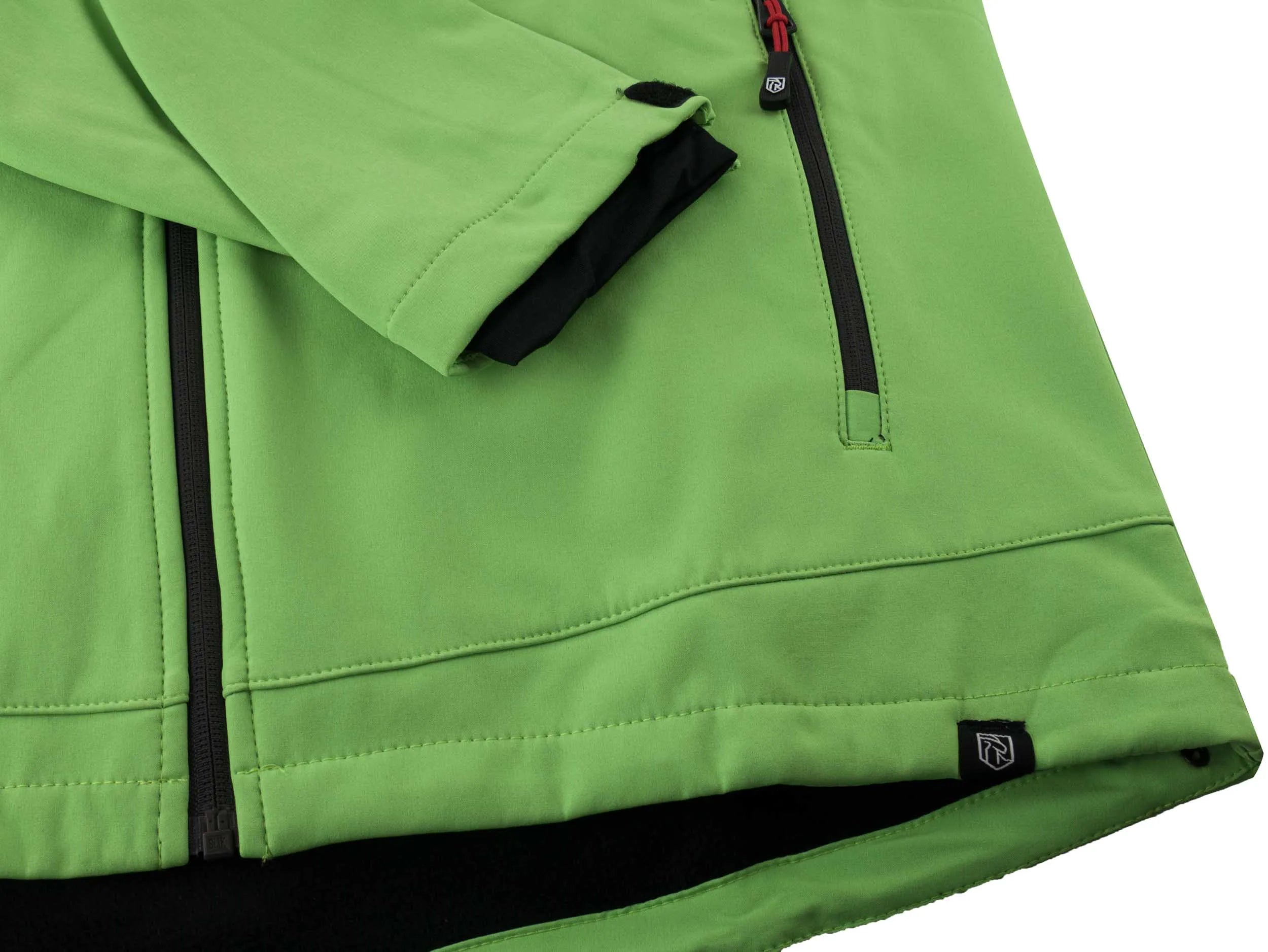 Chaqueta softshell hombre mckees dry acid green l