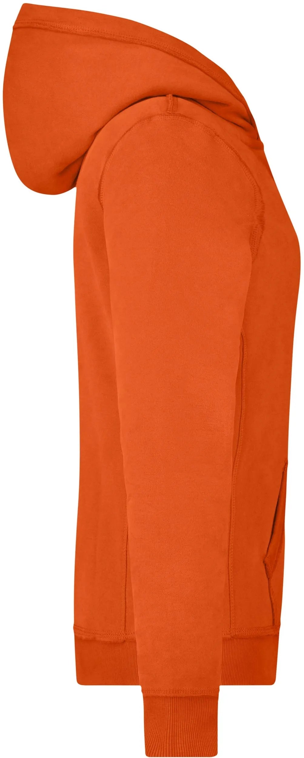 Women's Sweatshirt James & Nicholson Vintage Hoody Orange