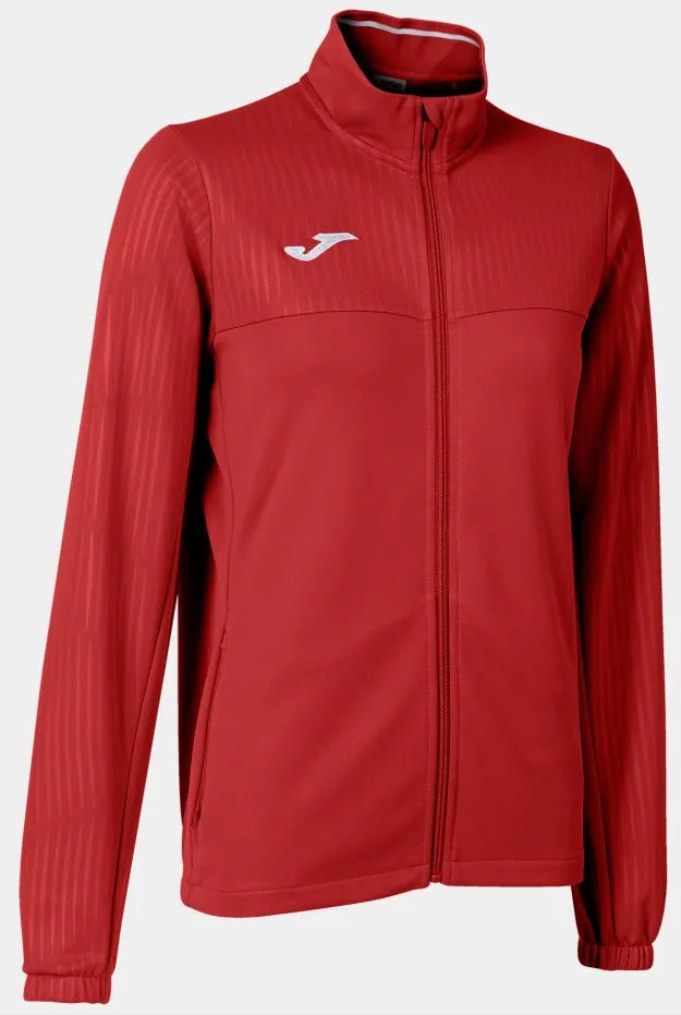Damessweatshirt joma montreal full zip rood rood l