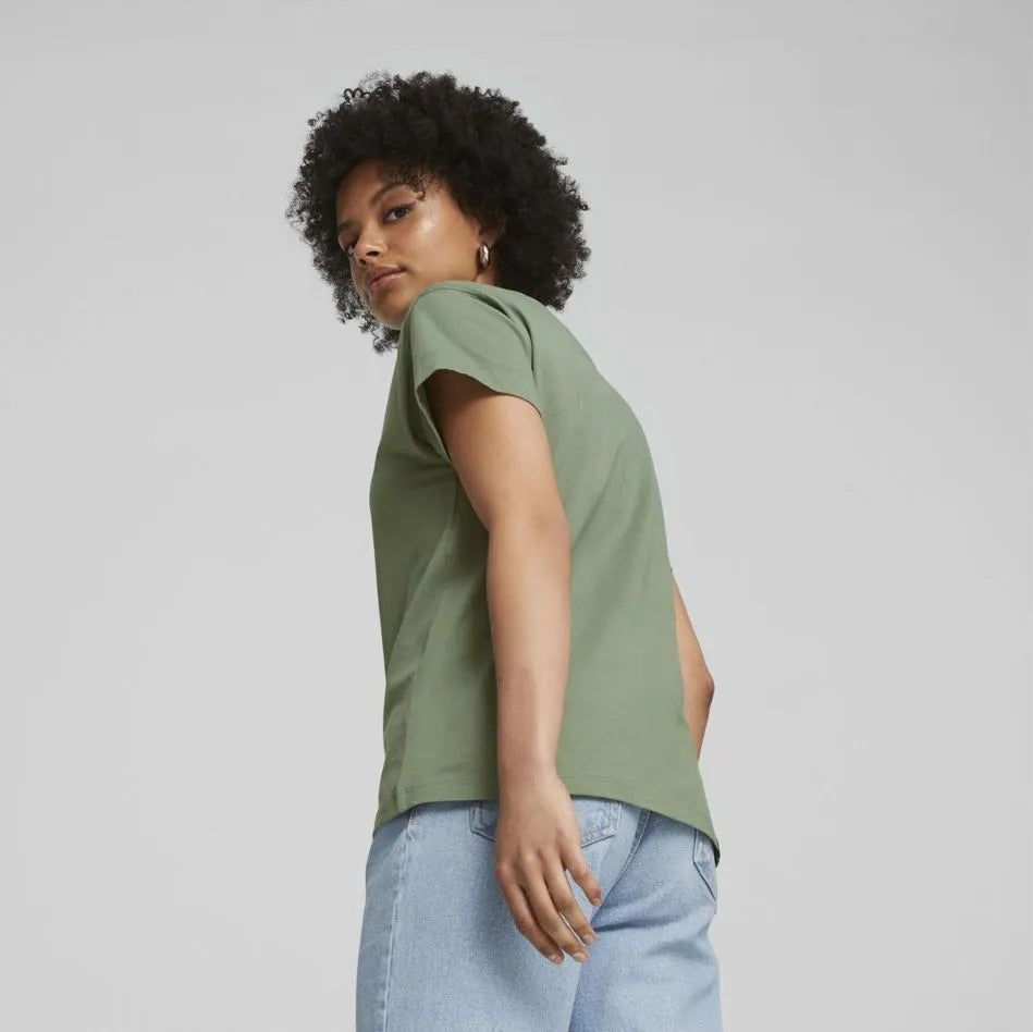 T-shirt da donna puma wmns la sua maglietta verde eucalipto xs