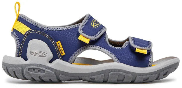 Keen Jr Knotch Creek Ot Blue Depts-žluté Junior Boty Modré