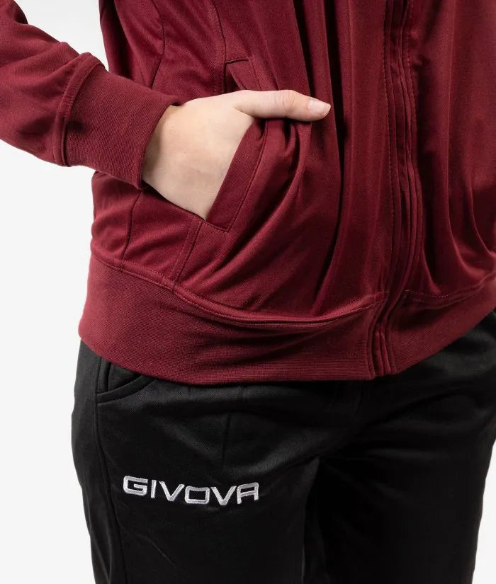 Sportovní souprava givova tuta jeden celopropínací červený m