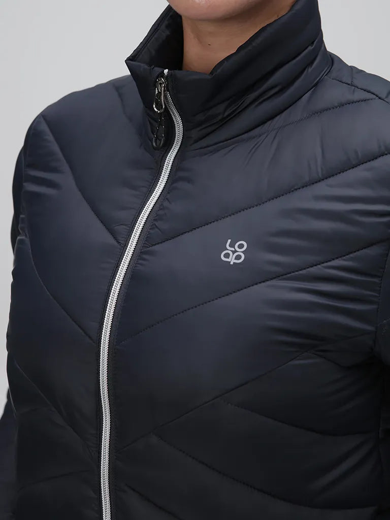 Chaqueta de mujer loap irbora gris oscuro l