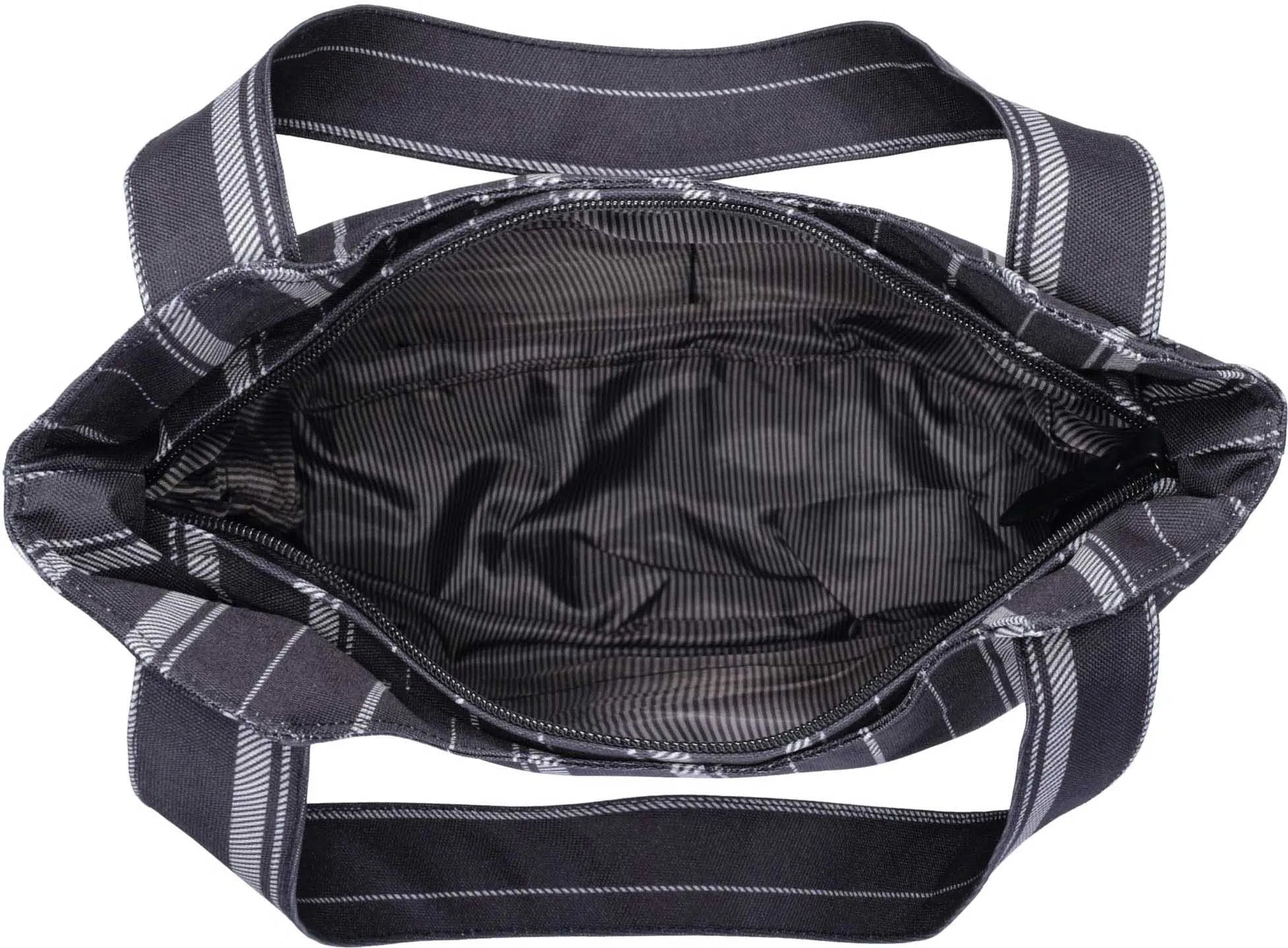 Női táskacipő fiura fekete fekete