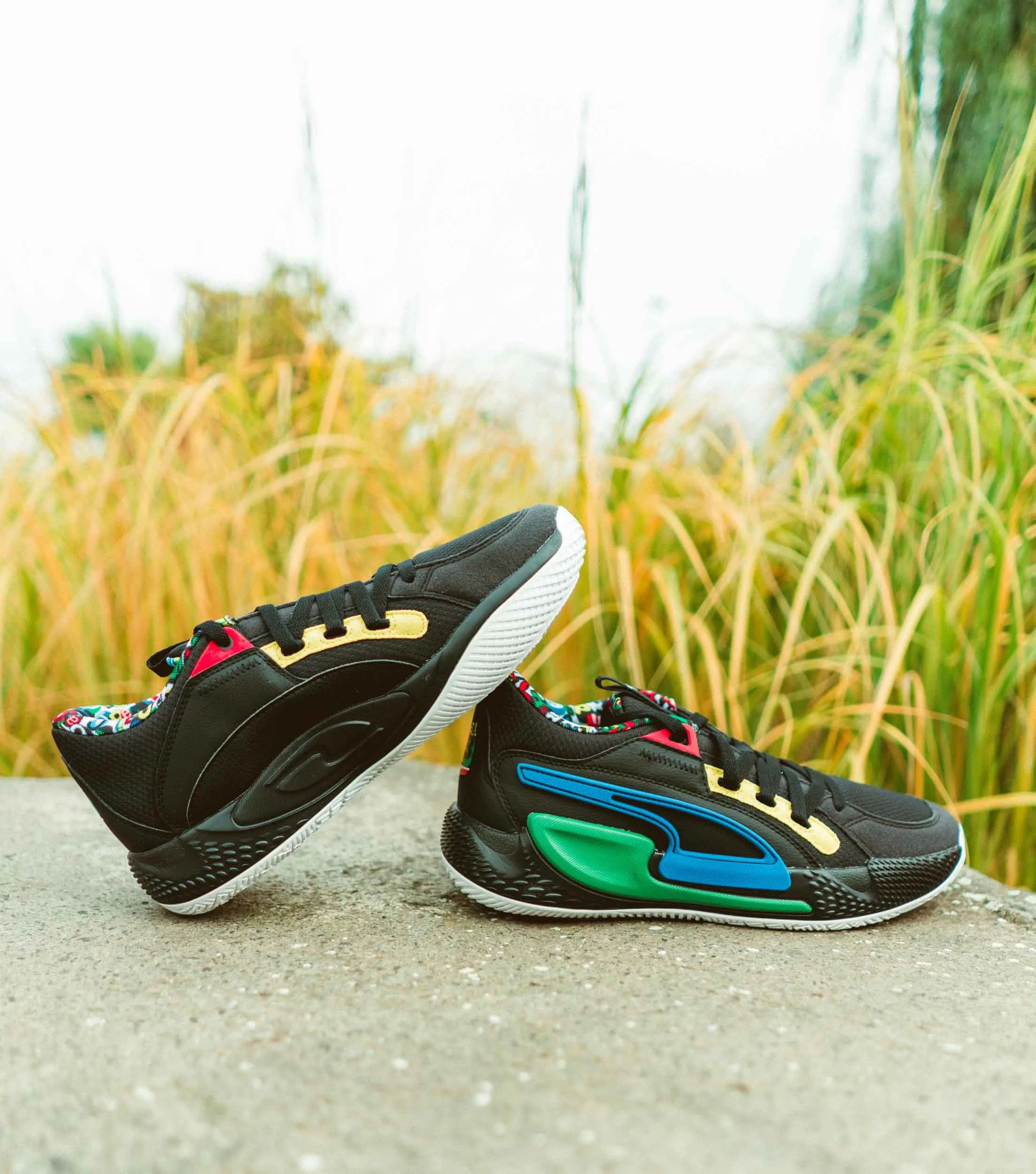 Puma Court Rider Chaos Trash Talk fekete uniszex cipő