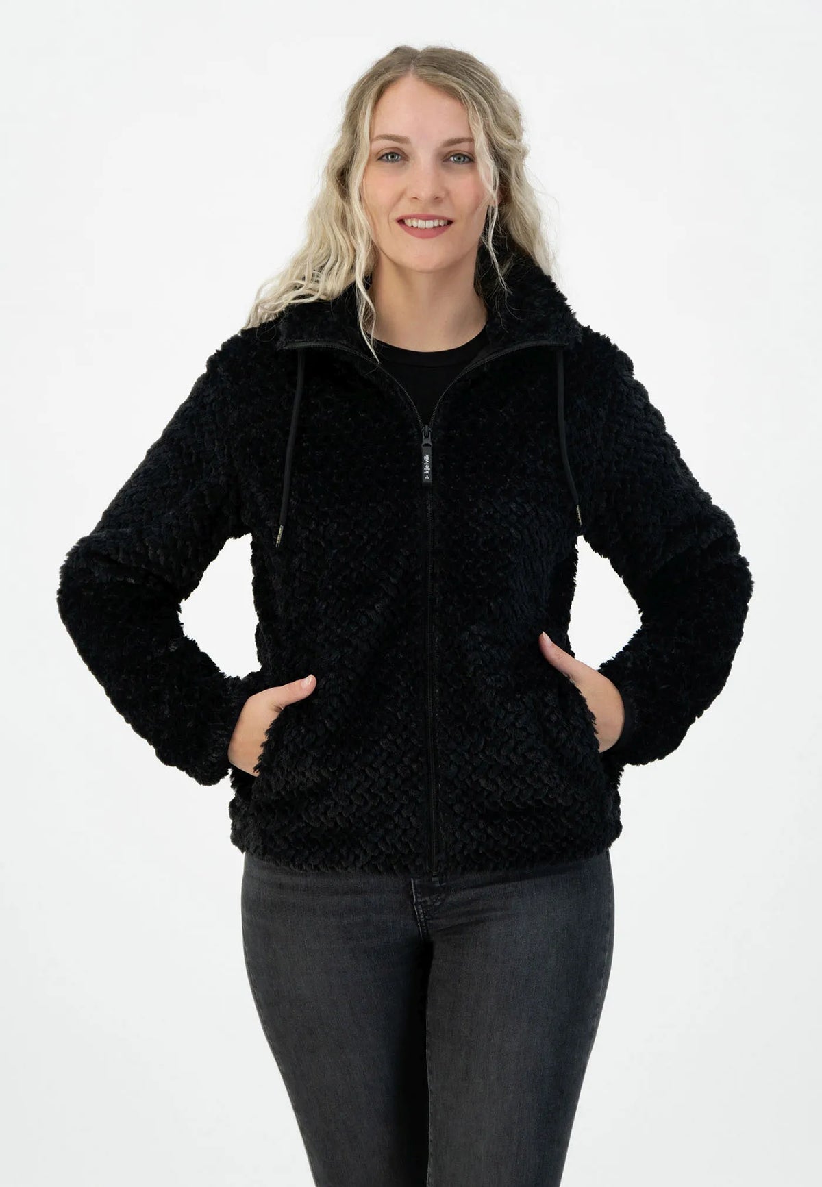 Moletom feminino Kjelvik Wms Ann 40 preto