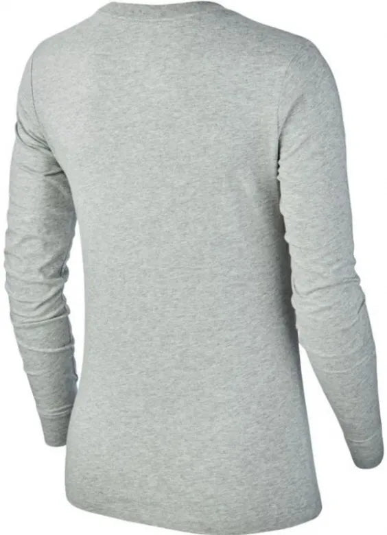 Tricou pentru femei Nike Essential Icon Futura gri
