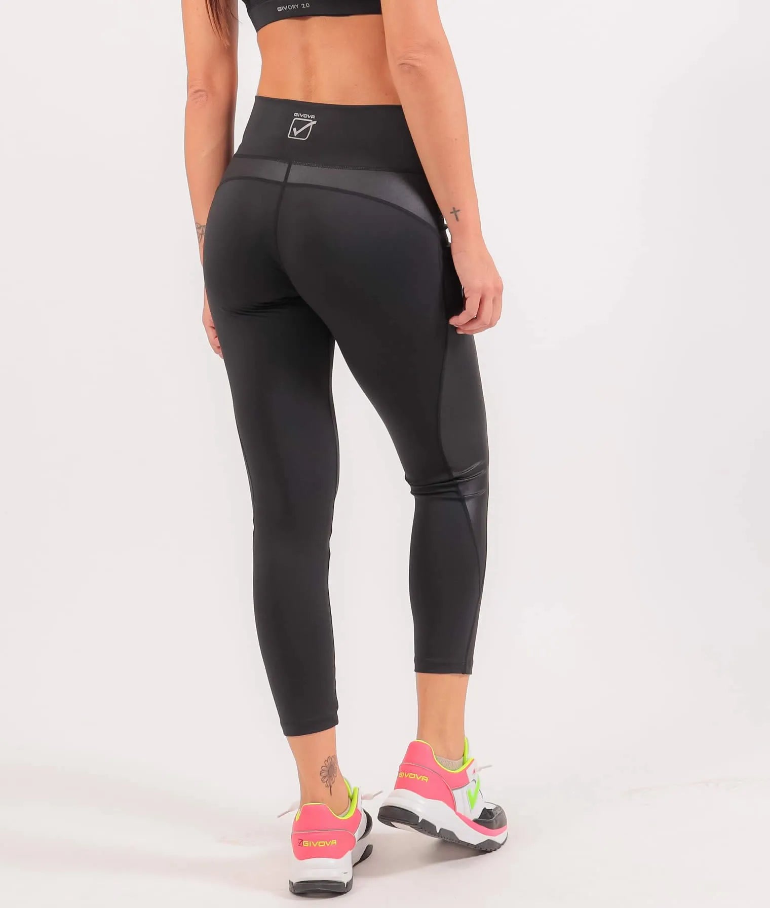 Dame Sports Leggings Givova Eco Leggins Sort