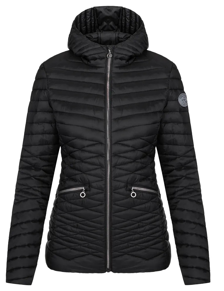 Chaqueta loap illa para mujer negro xs