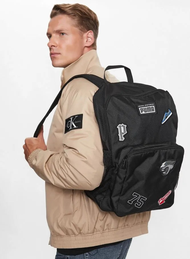 Puma Unisex Patch Rygsæk Sort