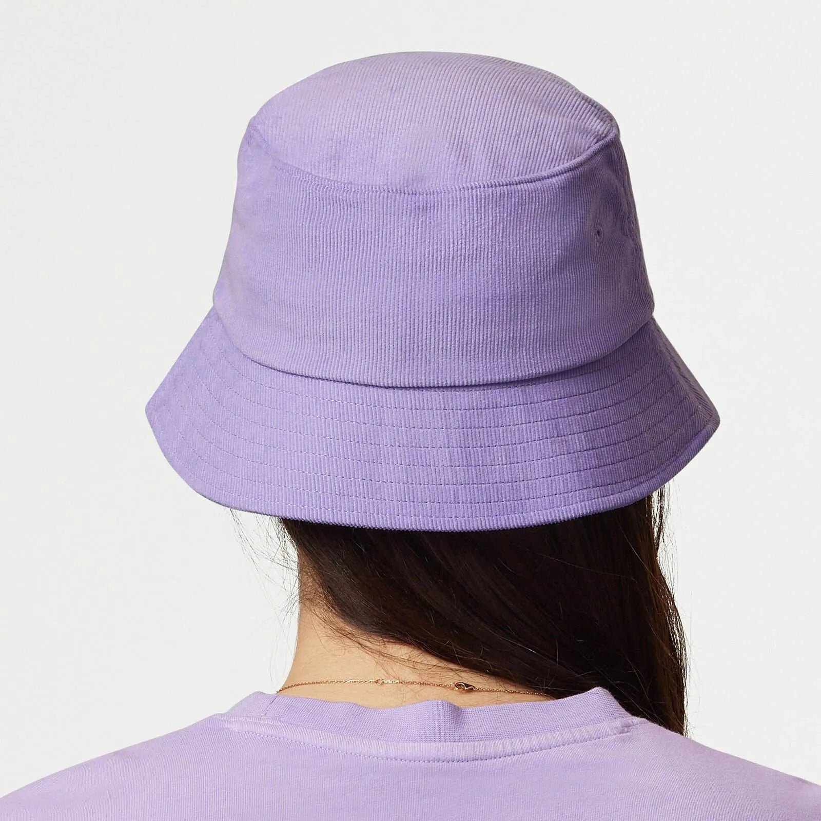 Mercedes Unisex Mapf1 Fw Retro Cord Bucket Hat Lilac Purple