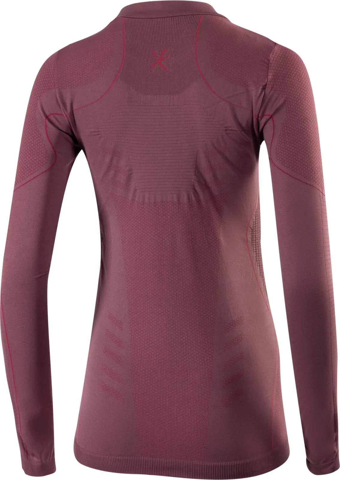 Camiseta funcional feminina klimatex rika bordô l-xl