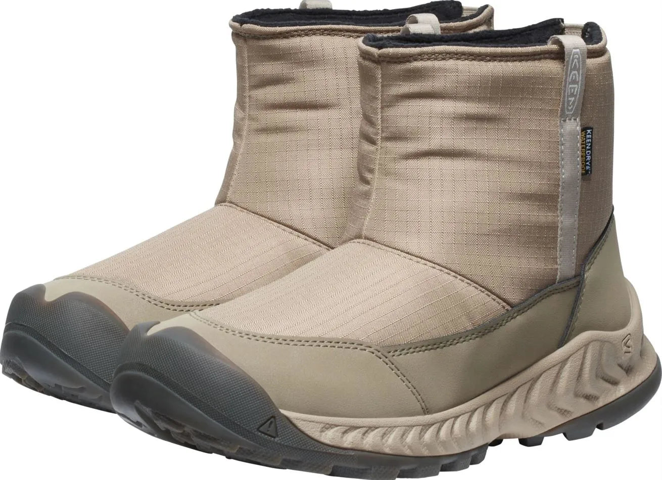 Women's Winter Boots Keen Wmns Hood Nxis Pull On Wp Timberwolf-plaza Beige