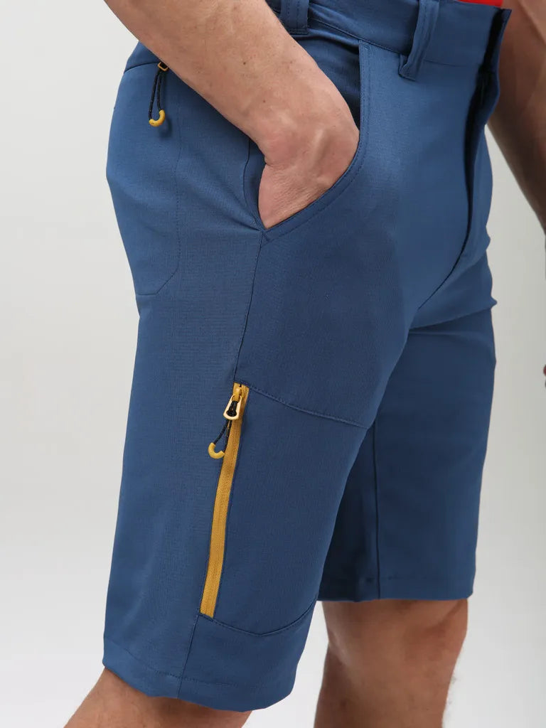 Pánske šortky loap uzram modré m