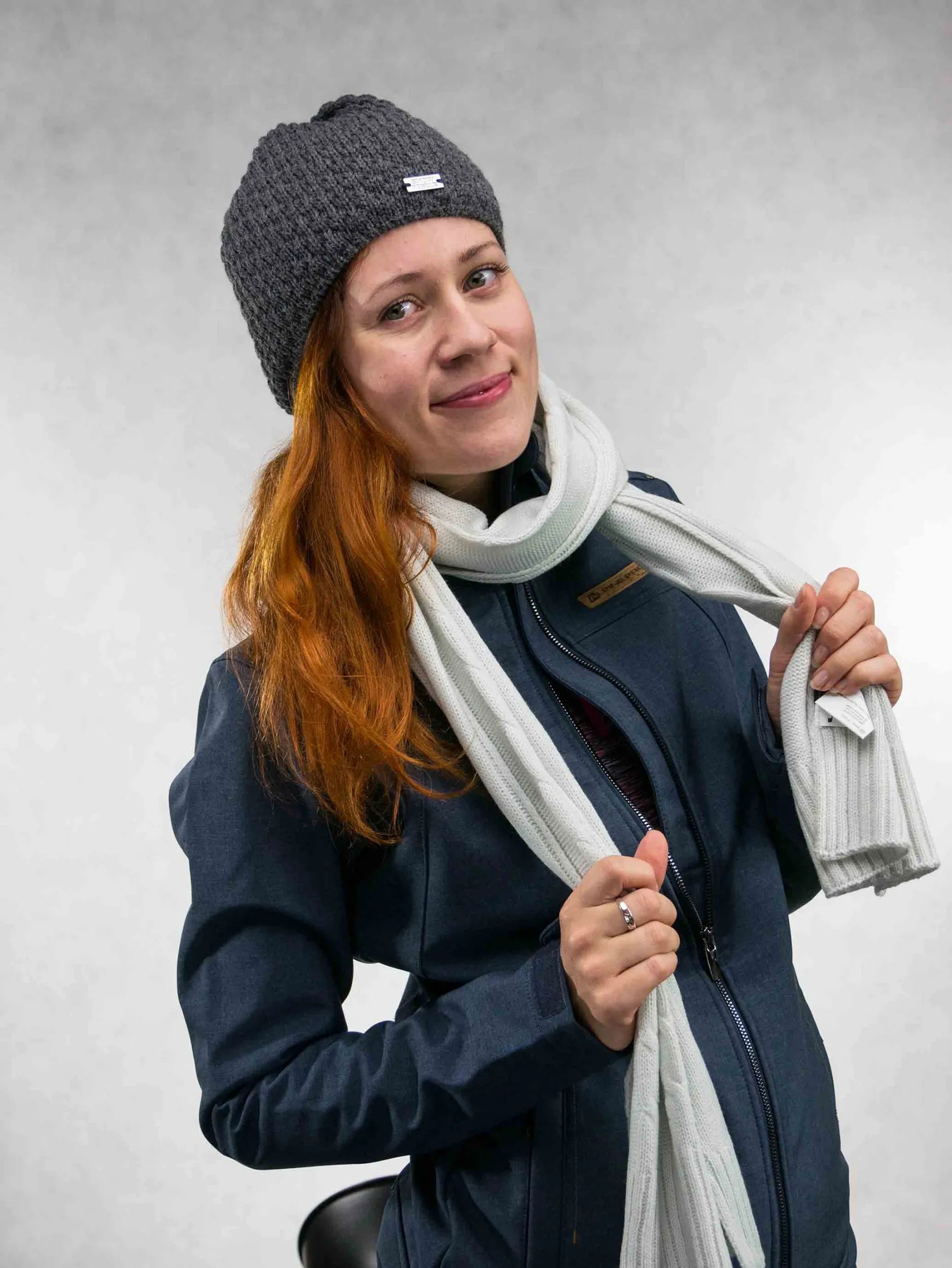 Eșarfă Loap Zilina Albă